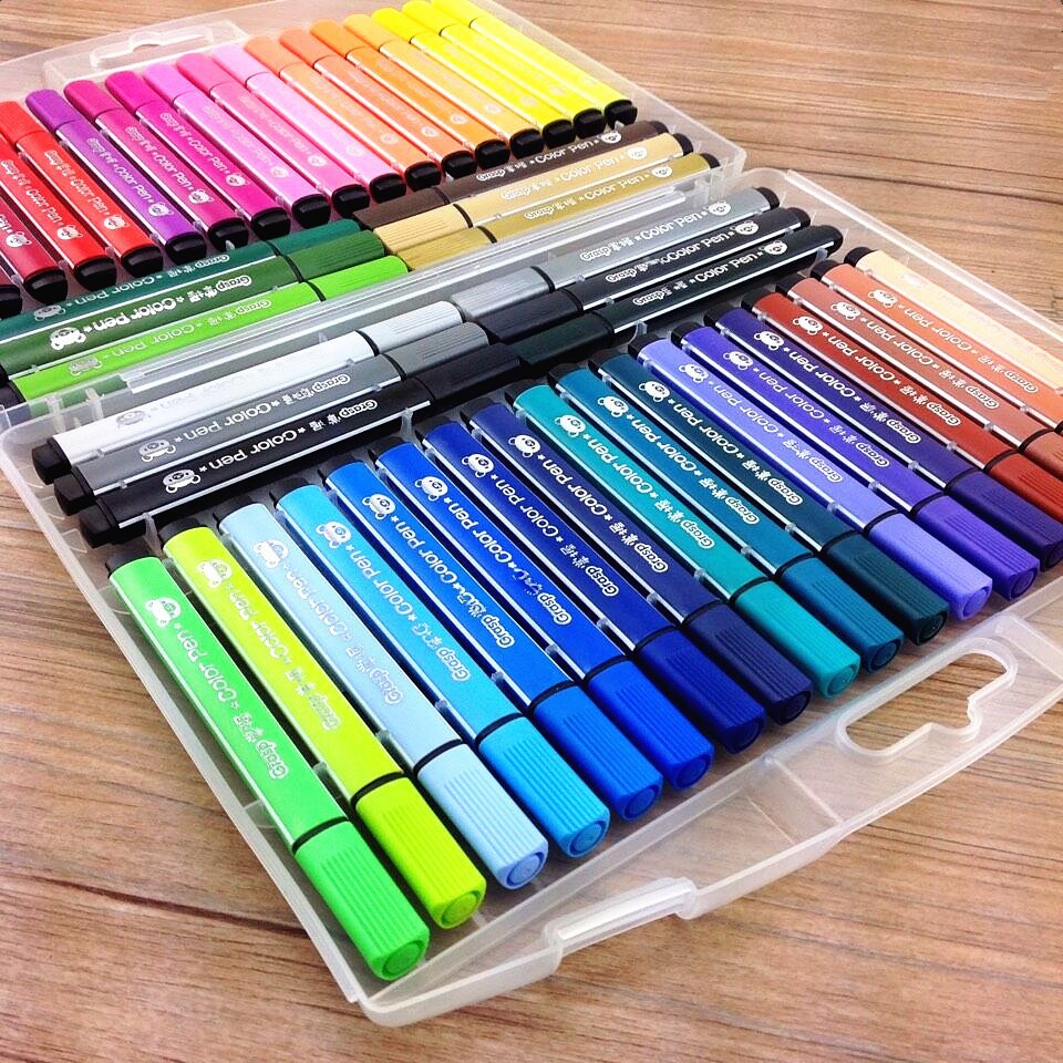 Copic Marker Sketch - 12/18/24/36/สี Art MARKER ปากกาชุดเด็กสีภาพวาดปากกาสีน้ําปลอดภัยปลอดสารพิษน้ําซักผ้า Graffiti