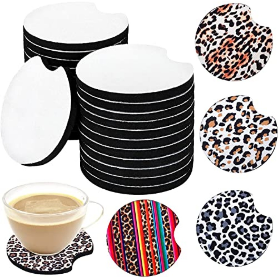 แผ่นรองแก้วรถยนต์แบบเปล่าสำหรั - Coaster Sublimation Blank บทวิจารณ์และราคา