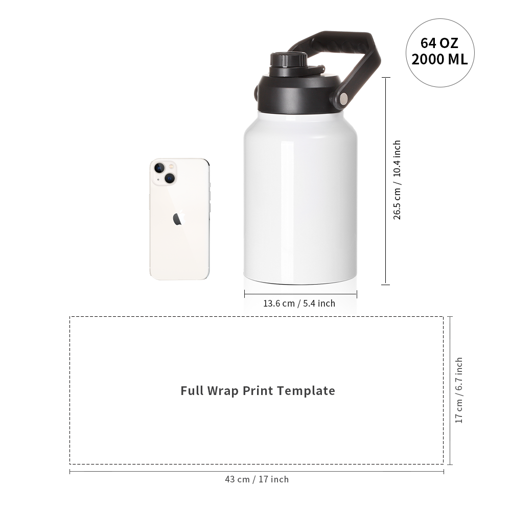 PYD Life USA จัดส่งฟรี ขวดน้ำส - Water Bottle Blank บทวิจารณ์และราคา