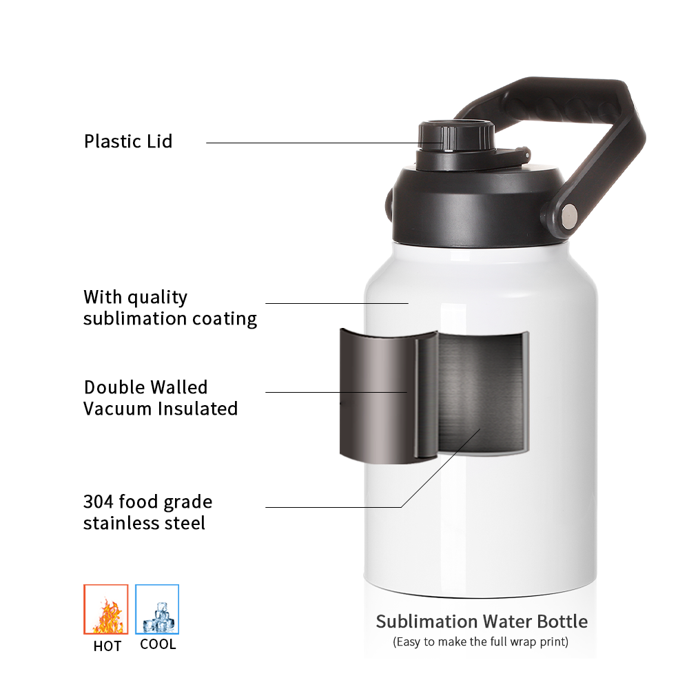 PYD Life USA จัดส่งฟรี ขวดน้ำส - Water Bottle Blank บทวิจารณ์และราคา