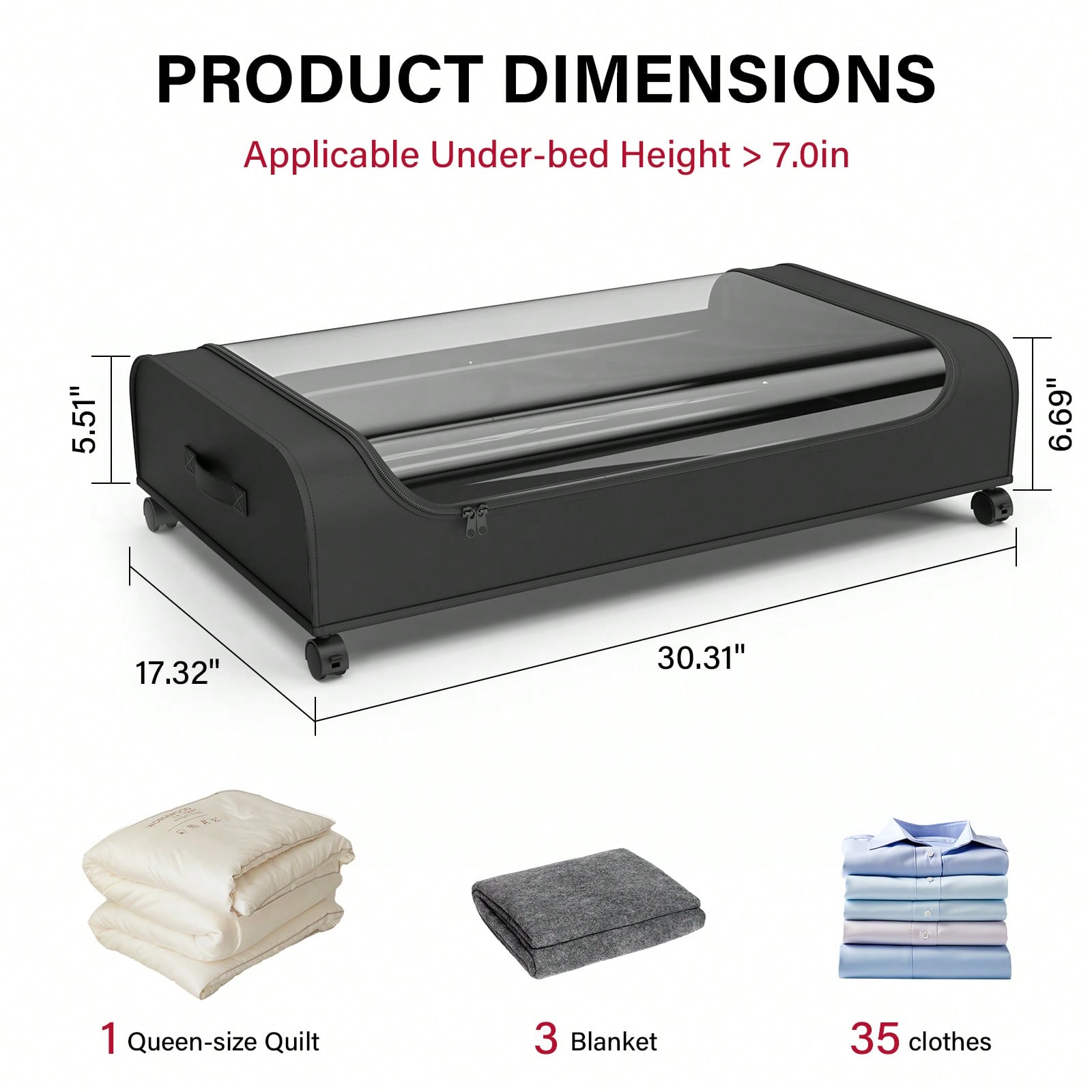 กล่องเก็บของใต้เตียงพร้อมล้อ ฝ - Metal Photo Panel บทวิจารณ์และราคา